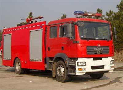 德國(guó)曼泡沫消防車