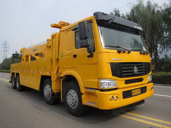 豪沃前四后八清障車(chē)（拖吊分體型）